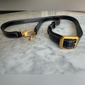 Staud black purse crossbody bag strap leather authentic